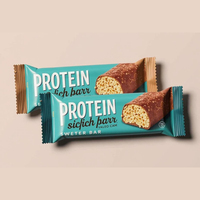 Emballage alimentaire personnalisé avec impression Snacks de noix Emballage de barre protéinée de lactosérum énergétique Emballages d'emballage personnalisés pour barres protéinées