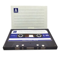 Cassettes vierges standard pour lecteur de musique, carte de vœux, enregistrement audio