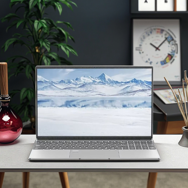 15.6" Business Laptop with Long Battery Life Intel N5095 8GB RAM 256GB SSD Expandable to 2TB Portable Windows 11 Laptop