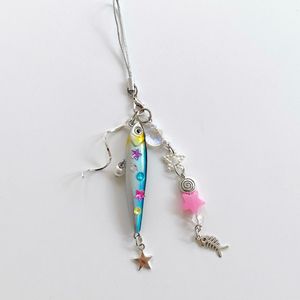Llavero de Pez Realista con Diseño de Estrella, Estético, para Teléfono Móvil, Bolso, Monedero, Accesorios, Regalo del Día del Padre para Pesca - Product Image 6