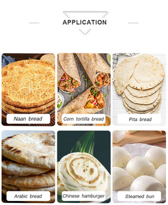 Different Size Mooncake Steamed Bun Machine <strong>Pizza</strong> <strong>Base</strong> Making Machine <strong>Bread</strong> <strong>Maker</strong> /forming Machine - Product Image 6