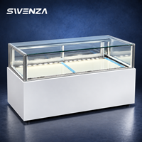 Vitrine Réfrigérée d'Angle en L Personnalisée pour Pâtisseries, Gâteaux et Desserts – Idéale pour Cafés et Boulangeries