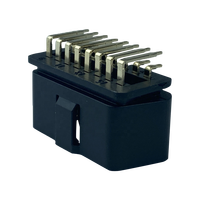 Venta al por mayor 12 OBD Herramienta de diagnóstico con J1962 OBD II Enchufe 12V 24V 16 Pin Conector