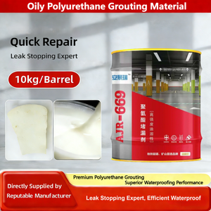 Espuma de Poliuretano (PU) Oleosa de Excelente Adhesión para Impermeabilización y Resistencia Química en Aplicaciones de Fugas en Grietas - Product Image 1