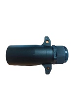 Bouchon de lame de remorque USA 7Pin avec écrou à vis Connecteur de câblage de remorque rond 7pin dans les accessoires 12v RV
