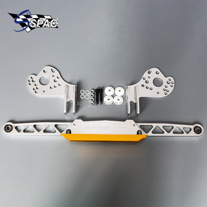Attelle de cadre arrière noir pour Suspension de <span class=keywords><strong>voiture</strong></span> universelle, argent + or - Product Image 1