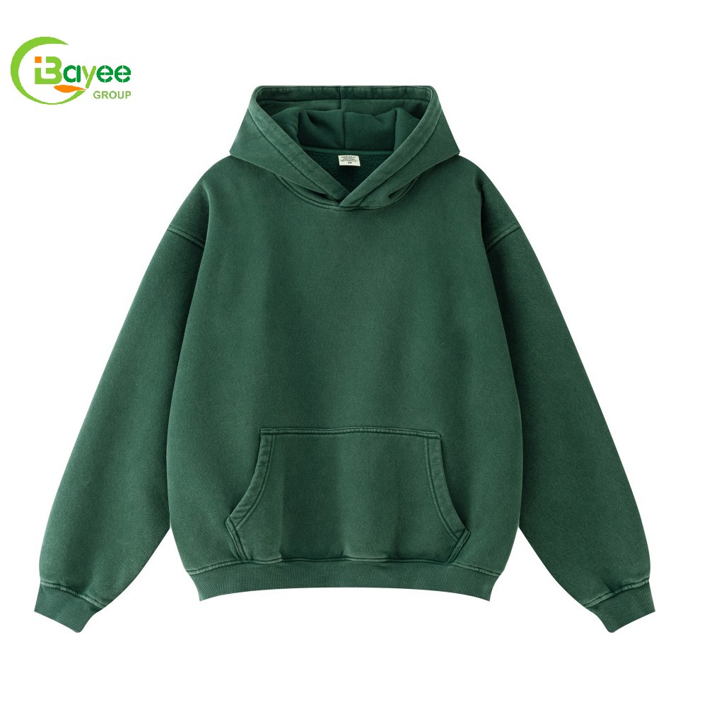 Dark Green Hoodies Stylish Warm Sweatshirts for Men