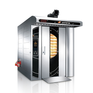 <span class=keywords><strong>Four</strong></span> rotatif à gaz commercial Southstar avec 32 plateaux en acier inoxydable, économie d'énergie, pour la cuisson du pain et des biscuits - Product Image 1