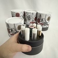 Tube en carton biodégradable de haute qualité, recyclable, écologique, personnalisé et fait main, vente en gros Rical Keung RK-0007