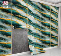 Autocollant mural en marbre moderne imperméable à l'eau Offre Spéciale 1.2x3M épais rouleau de mousse feuille peler bâton marbre carrelage mural autocollants pour la décoration intérieure