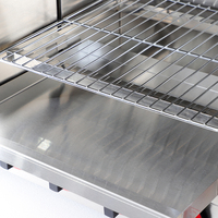 Appareil à gaz commercial en acier inoxydable de qualité supérieure, machine à salamandre infrarouge, équipement de cuisine, grill à salamandre