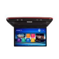 Monitor de Techo para Auto de 13.3 Pulgadas, 1920*1080, Pantalla IPS, WIFI, Android TV, 2G+32G, Reproductor Multimedia de Video, Mirror Link, Control Remoto