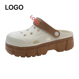 Bricolage sabots chaussures pour femmes en plein air décontracté dames pantoufles plate-forme talons maison pantoufles infirmière chaussures multicolore sabots - Product Image 1