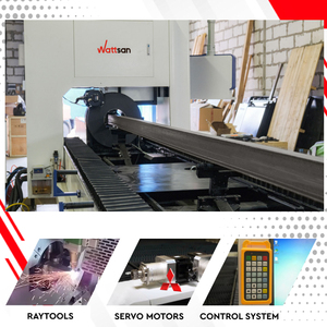 Wattsan tự động 6022 Độ chính xác cao cắt ống 20mm 220 mm 350mm 1kw 6KW kim loại máy cắt Laser máy cắt laser Ống - Product Image 2