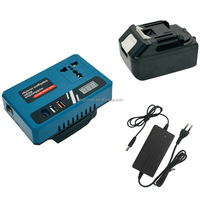 Convertisseur intelligent portable à batterie rechargeable 21V, adaptateur USB DC-AV pour AC110V/220V, professionnel, industriel, bricolage