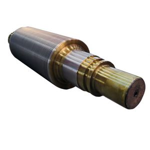 Noyau de rouleau en acier forgé/acier allié sur mesure avec arbre personnalisé - Product Image 1