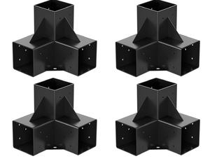 <span class=keywords><strong>Prix</strong></span> d'usine Pergola 3 voies bras en acier <span class=keywords><strong>4x4</strong></span> Pergola support d'angle - Product Image 3