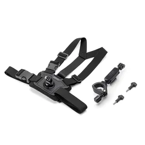 Kit de Accesorios para Ciclismo Osmo Action Original, Combo Estándar Osmo Action 4/5 Pro, Cámara 4K, Diseño de Liberación Rápida Portátil, Plástico - Product Image 1