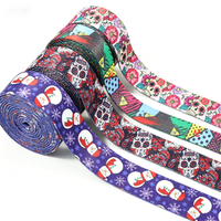 Sangle Jacquard Liwei Écologique et Durable en Polyester/Nylon Épaissi, Imprimée Double Face, Tendance Vintage pour Animaux de Compagnie