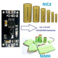 Carte de charge dédiée pour batteries NiMH NiCd BMS 1S 2S 3S 4S 5S 6S 7S 8S avec protection contre les courts-circuits 2.4V 3.6V 4.8V 6V 7.2V 8.4V 9.6V