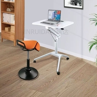 Cadre de bureau élévateur pneumatique JIN RUI DA-Alliage d'aluminium robuste, fonctionnement silencieux réglable en hauteur pour l'étude/le bureau