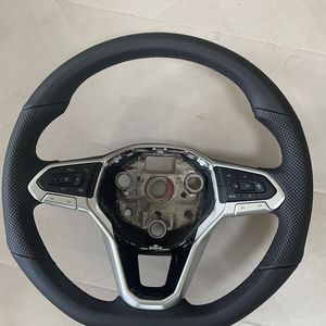 Conjunto de Volante Original para Plataforma MQB <span class=keywords><strong>Golf</strong></span> 8, Multifunción, Cuero Perforado, Compatible con Control de Crucero - Product Image 1