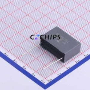 ตัวเก็บประจุนิรภัย C42Q2105K9SC000 แบบ Through hole (THT), ระยะขา P=22.5 มม. 1uF 10% 305V X2 - Product Image 1