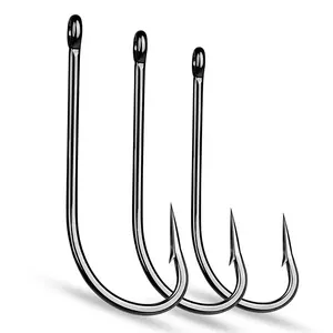 Fishing Hooks,Saltwater Treble Hooks, High Carbon Steel Treble Hooks,Super  Sharp Solid Triple Barbed Fish Hook Size 1 2 4 6 8 10 12 14 16 18 Silver