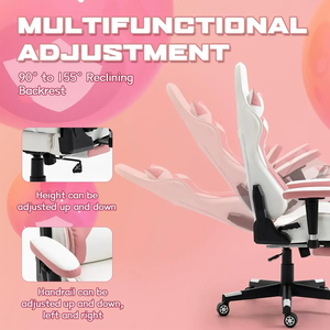 Chaise de Gaming Ergonomique OEM 2026 la Plus Vendue, Chaise PC avec Accoudoirs 2D, Repose-Pieds Réglable, Base en Acier et Éponge Haute Densité pour Gamers - Product Image 5
