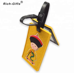 Étiquettes de bagages promotionnelles en PVC souple sur le thème de <span class=keywords><strong>la</strong></span> <span class=keywords><strong>poésie</strong></span> chinoise - Product Image 6