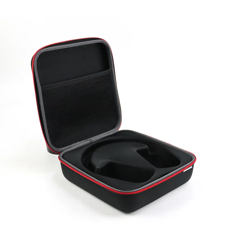 Custom Grande Headphone Sem Fio Carry Bag Viagem Portátil Game Head Set Organizador EVA Tray Earphone Case