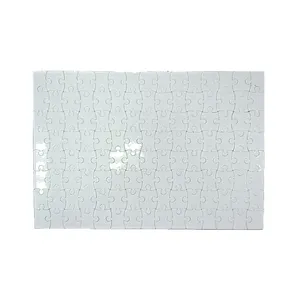 A4 Direto Da Fábrica de Venda Quente Personalizado Sublimação Em Branco para Impressão de Papel Jigsaw Puzzle 120pcs sublimation puzzles magnéticos