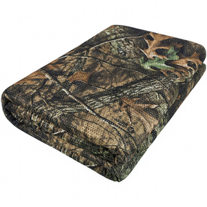 <span class=keywords><strong>Filet</strong></span> de <span class=keywords><strong>camouflage</strong></span> en polyester 75D avec protection <span class=keywords><strong>UV</strong></span>, motif arbre bionique, pour décoration de jardin et ombrage de camping - Product Image 1