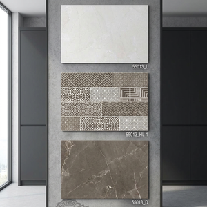 Carreaux muraux rectifiés en céramique numérique émaillée 300x450mm, design brique réfractaire pour murs intérieurs et extérieurs - Product Image 6