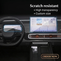 Film de protection en verre trempé transparent pour BAIC BJ30 2026, accessoires autocollants pour l'intérieur de la voiture, commande centrale et navigation