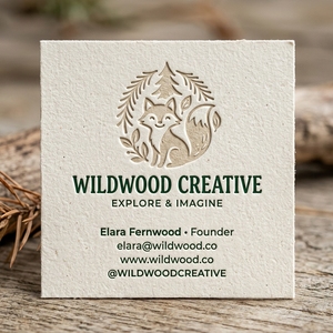 <span class=keywords><strong>Invitation</strong></span> de Luxe pour Premier <span class=keywords><strong>Anniversaire</strong></span> Thème Forêt en Papier Spécial Bords Frangés – Fête Wild One - Product Image 3