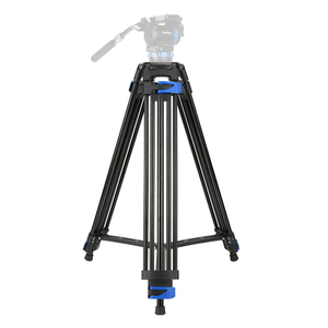 Trépied vidéo professionnel en aluminium robuste SHIHONG, capacité de charge de <span class=keywords><strong>6</strong></span> kg, hauteur maximale de 180 cm, longueur pliée de 85 cm, verrouillage à bascule, portable - Product Image 3
