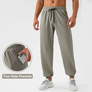 Plus Size Logotipo Personalizado Joggers Empilhado Loose Running Ginásio Sport Track Calças dos homens Carga Flared Sweatpants Calças e calças dos homens