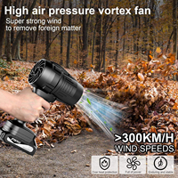 Souffleur portable sans fil à vitesse variable, haute puissance, turbo, au lithium, pour l'élimination des feuilles et de la poussière en extérieur