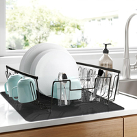 Couverture de cuisinière en silicone de style classique pour cuisinières électriques et à plaque vitrocéramique, protection de cuisinière et tapis de séchage de vaisselle