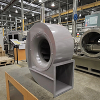 Ventilateur centrifuge industriel 75KW en acier inoxydable sur pied pour collecteur de poussière à turbine à vapeur, moteur AC, OEM/ODM