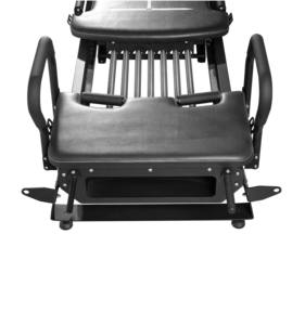 Équipement d'entraînement de fitness, yoga, Pilates, réformateur, musculation - Acier laminé à froid avec revêtement en poudre noir - Product Image 4