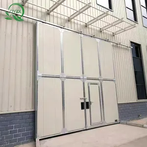 Chinese Automatic Folding Aircraft Warehouse Fireproof Sliding Side Revolving Door