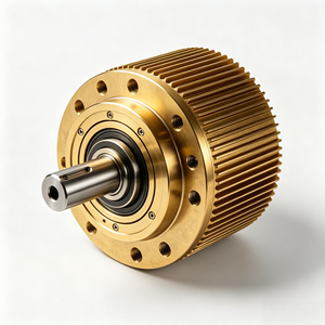 อะไหล่เซอร์โวมอเตอร์แบบฮาร์โมนิกเรดิวเซอร์หลายวัสดุที่ผลิตด้วยเครื่อง CNC ตามสั่ง ชิ้นส่วนที่เข้ากันได้กับหุ่นยนต์ อุปกรณ์เสริมระบบส่งกำลังสำหรับหุ่นยนต์ งานกลึง - Product Image 1
