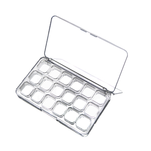 Nhà Máy OEM 12 Màu <span class=keywords><strong>Eyeshadow</strong></span> Palette Bao Bì Nhựa Bền & Xách Tay Bao Bì Rỗng Palette Cho Phấn Mắt - Product Image 5