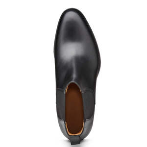 Bottes <span class=keywords><strong>Chelsea</strong></span> pour hommes 2026, dessus en cuir véritable, semelle extérieure en caoutchouc, hauteur accrue, antidérapantes, chaussures de <span class=keywords><strong>costume</strong></span> - Product Image 5