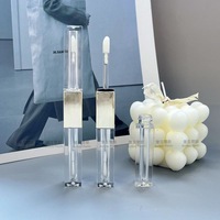 Emballage cosmétique en ABS moulé par injection pour gloss à lèvres double embout carré personnalisé, vente en gros