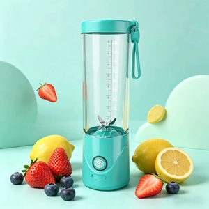 Licuadora Portátil Inalámbrica de 550 ml, 6 Cuchillas, Recargable, para Hacer Smoothies, Vaso para Jugos de Viaje - Product Image 1