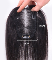 Perruque pour femme en cheveux humains vierges 100% naturels, densité 150%, base en soie, 9*14, vente en gros