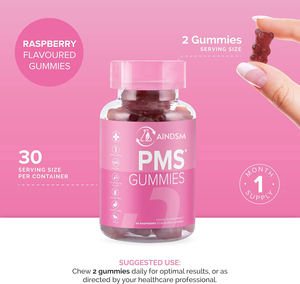 Directo de fábrica PMS Gummies Vitamina Menstrual Alivio del dolor Gummy Pms Gummy Suplemento de equilibrio hormonal para mujeres - Product Image 6